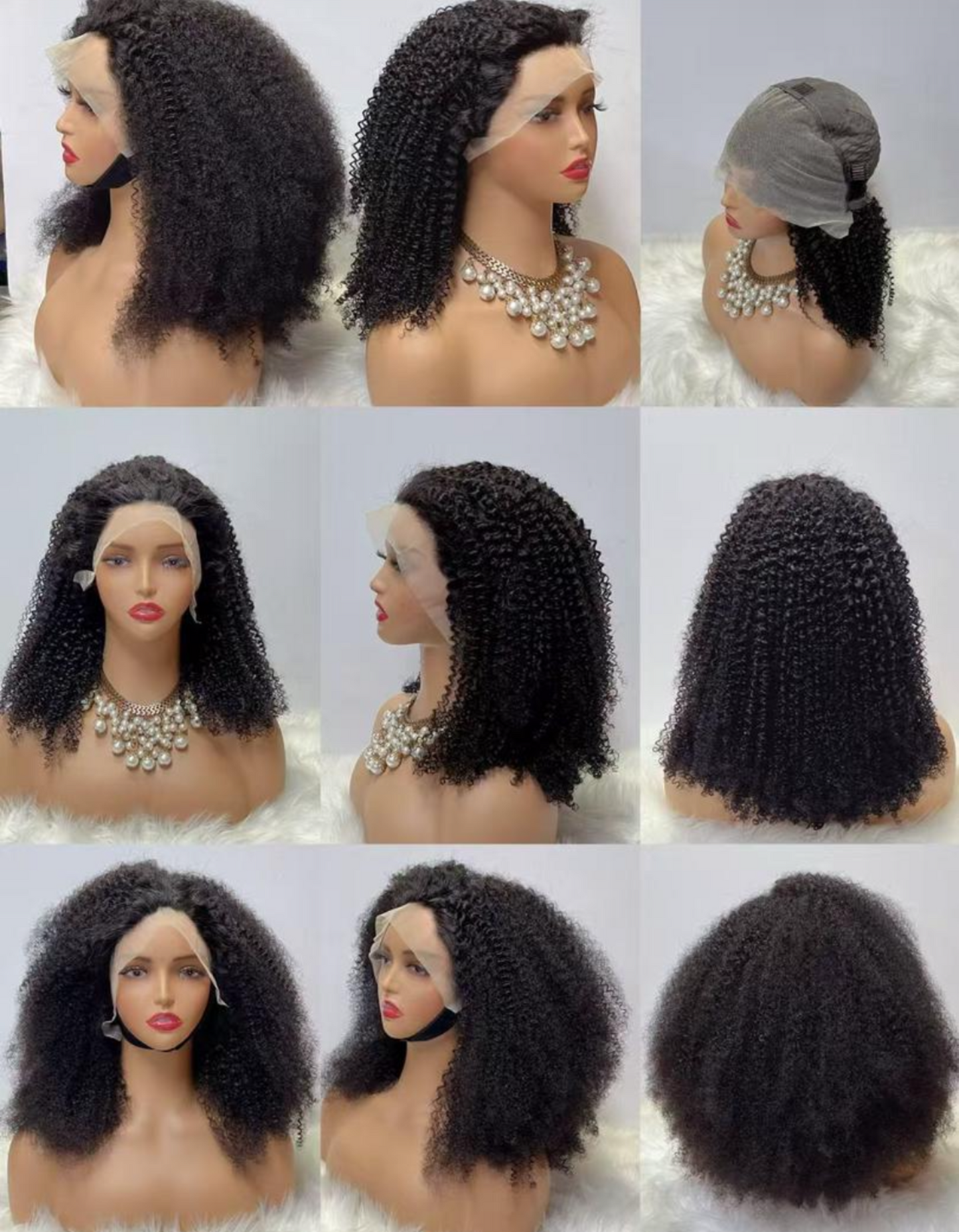 Afro Virgin Human Hair Wig